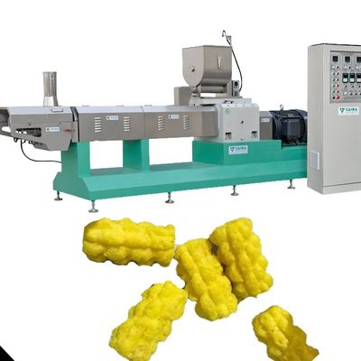 comprar Línea de producción de maíz para bocadillos Extrusor Maíz para chips Maquinaria de fabricación de alimentos Fabricación en línea