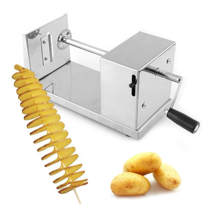 comprar Cortador de patatas en espiral manual profesional 430 de acero inoxidable Fabricación en línea