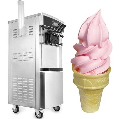 comprar Construcción de acero inoxidable máquina de hacer helados suave portátil máquina de hacer helados Fabricación en línea