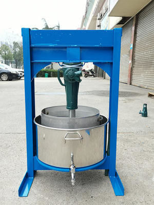 comprar Expresador de presión en frío de trabajo pesado máquina de deshidratación mandioca alimentos cúrcuma jengibre extractor de jugo de frutas automático Fabricación en línea