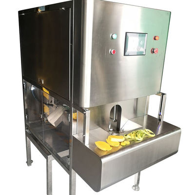 comprar Comercial Pelar de piña totalmente automático Corer cortador máquina de cortar Piña de piel de extracción de cáscara Pelar de mango calabaza Fabricación en línea