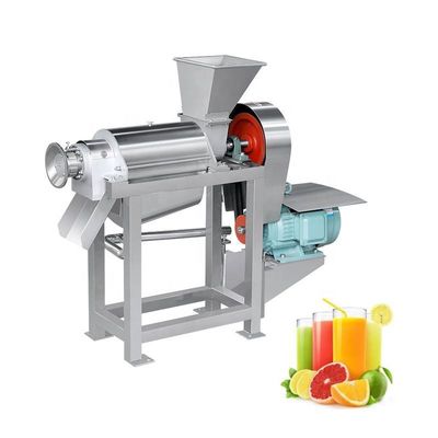 comprar Máquina extractora de jugo de pulpa de manzana de tomate de piña y de mango, máquina extractora de jugo de prensa en frío 500-2500 kg/h Fabricación en línea