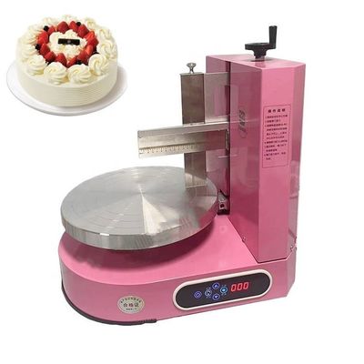 comprar Torta redonda de alta velocidad que adorna la máquina de formación de hielo de la torta de las máquinas Fabricación en línea