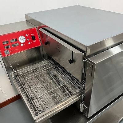 comprar Comercial Equipo de cocina de restaurante profesional proveedor de horno de pizza eléctrico de 16 pulgadas de transporte horno de pizza para la venta Fabricación en línea