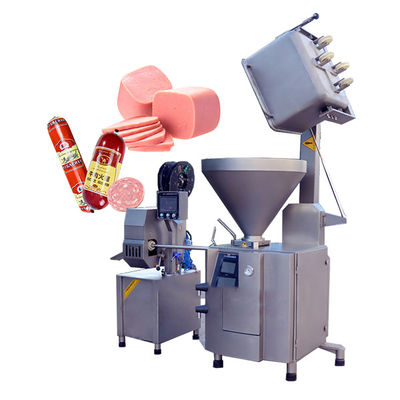 comprar Cortadora doble de salchichas Máquina automática para sellar y cortar salchichas Fabricación en línea