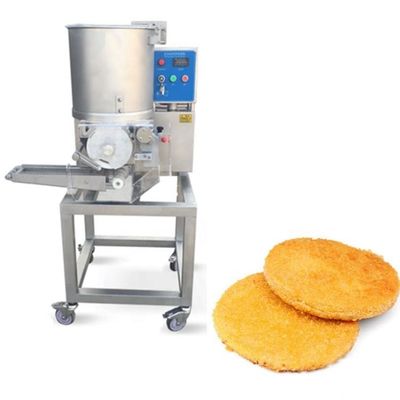 comprar Máquina automática para hacer tarta de carne de camarón de carne de res / máquina de moldeado de paté / fabricante de paté Fabricación en línea