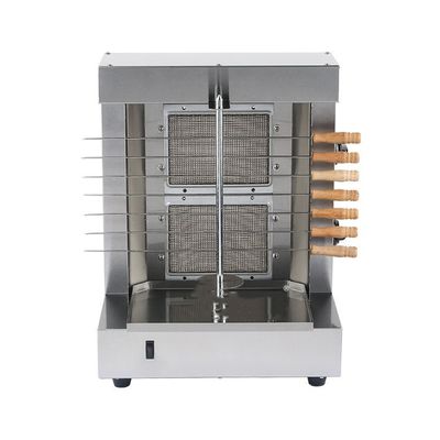 comprar Nuevo diseño equipo de cocina gas pollo doner kebab hacer restaurante comercial gas Shawarma máquina de parrilla Fabricación en línea