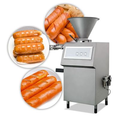 comprar Máquina eléctrica neumática de llenado de salchichas de acero inoxidable Fabricación en línea