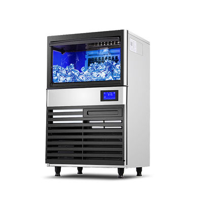 comprar Máquina de fabricación de cubos de hielo de alta eficiencia industrial comercial 24 horas para cafetería en el hogar Fabricación en línea