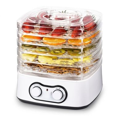 comprar 5 bandejas Máquina de secado de frutas y verduras para el hogar Temperatura ajustable Deshidratador de alimentos para frutas y verduras Fabricación en línea