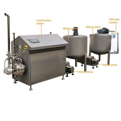 comprar Aeración continua mezcladora de tarta de chifón batería máquina de hacer tarta de esponja 400 kg/h Fabricación en línea