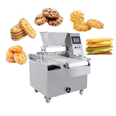 comprar Funcional de acero inoxidable mini máquina de hacer galletas máquina de hacer galletas automática Fabricación en línea