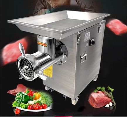 comprar Maquinaria de procesamiento de carne industrial global Gran molinillo de carne fresca Máquina para cortar carne congelada Fabricación en línea