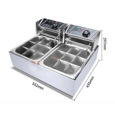 comprar 10L 9 Grids Comerciante Bolón de carne olla caliente de alimentos Kanto máquinas de cocina precio de fábrica Fabricación en línea