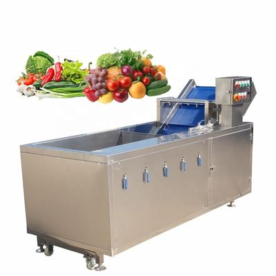 comprar Lavadora de hortalizas comercial automática máquina transportadora de cebolla baño de ahogamiento para alimentos motor de núcleo motor bomba motor para frutas agua Fabricación en línea