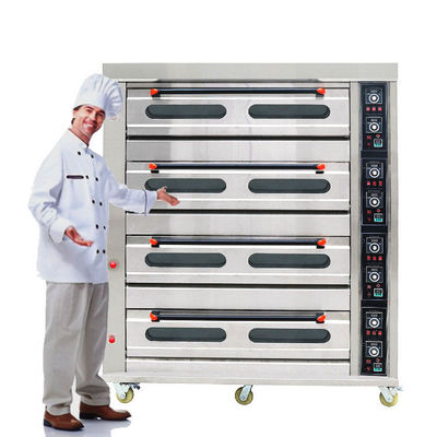 Horno eléctrico comercial para panadería Restaurante de pizza de gas Horno Rotesserie