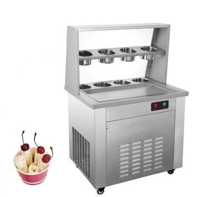 Maquina para hacer helados de Thai Square Yogurt con raspadora