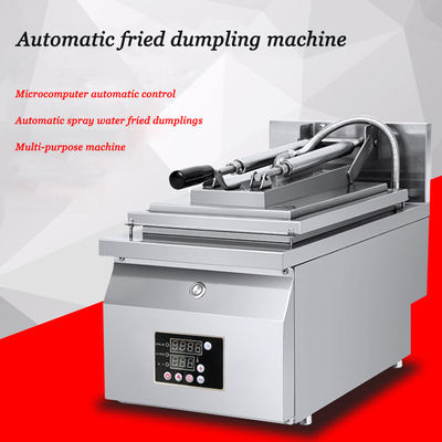 Máquina de galletas fritas de doble cilindro de acero inoxidable galletas industriales manual freidora automática eléctrica Gyoza
