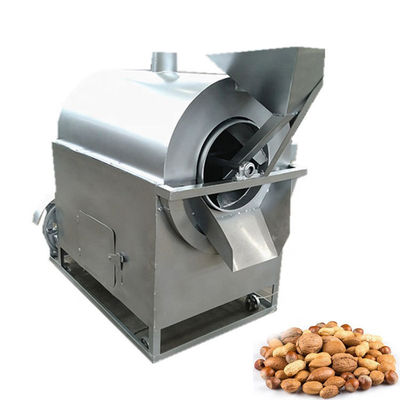 Máquina automática de tostado de pistachos para granos comerciales de soja 25-500 kg/h