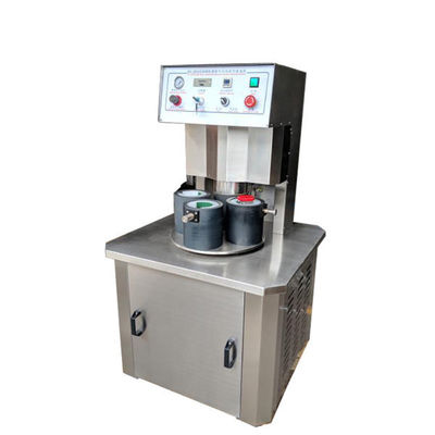 Máquina de frotar con tapa de vacío semiautomática de alta eficiencia