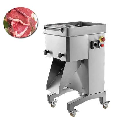 304 Maquinaria de corte de carne fresca de acero inoxidable 200 kg/h para empresas transformadoras de carne