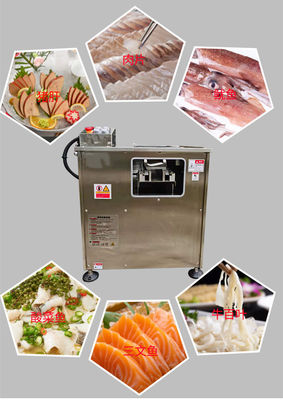 Máquina de corte de pescado profesional automática con acero inoxidable 304