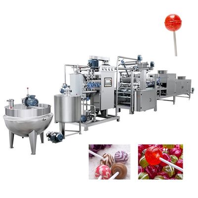 304 Máquina de fabricación de patitos planos / línea de producción de dulces 100-600 kg/h