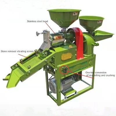 Máquina de procesamiento de granos de 300 kg/h Pulverizadora de alimentos Molinadora de vibraciones