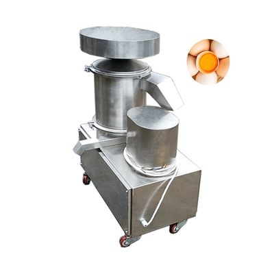 304 de acero inoxidable Máquina eléctrica para romper huevos para obtener el líquido de huevo con principio de trabajo centrífugo