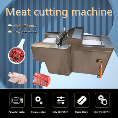 Equipo de carnicería de pollo congelado de carne de cerdo Dicer máquina automática de corte de carne 220V