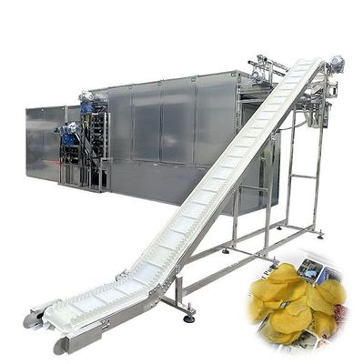 Máquina de secado de ajo industrial de gran tamaño de deshidratación de alimentos de acero inoxidable