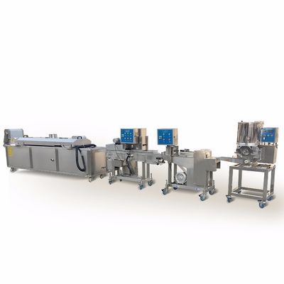 Máquina de procesamiento industrial de carne de vacuno y pollo Máquina de moldeado 200 kg/h 35 pcs/min