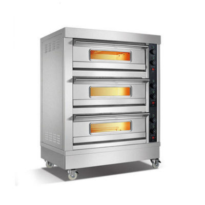 Equipo de horneado altamente comercial con control y diseño de temperatura totalmente automático