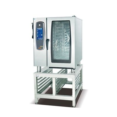 Horno de horneado industrial de acero inoxidable totalmente automático de alto rendimiento