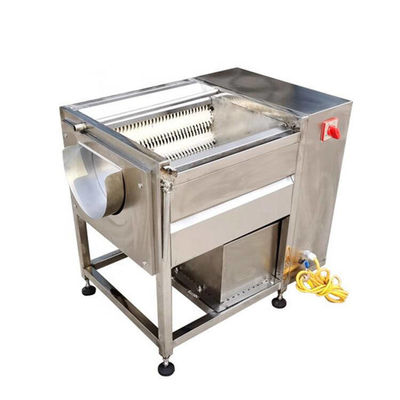 Vegetales y frutas Automática Industrial de la patata de jengibre de la raíz de loto de papaya de la patata dulce Lavadora y máquina de pelar