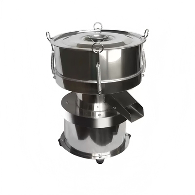 Pequeña máquina vibratoria automática de mesa para tamizar y sacudir harina en mesas de empanado y equipos para snacks
